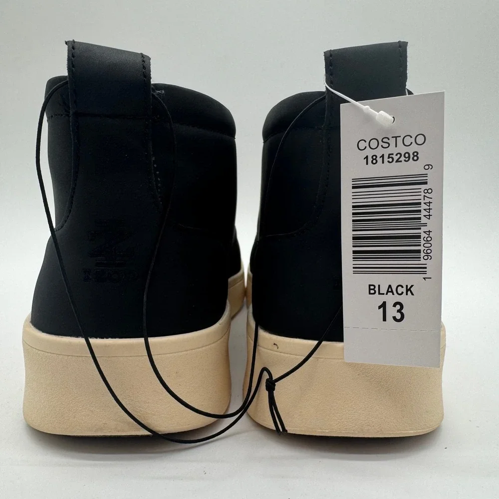 IZOD Palmer Men's Chukka Boots Black Memory Foam Casual Shoes Size 13 New Box